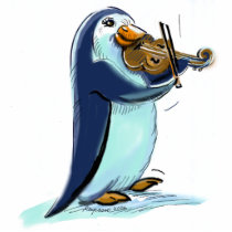 PeNgUiN ViOliNiSt Acrylic Cut Out