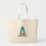 Penguin WC blue Tote Bag