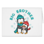 Penguin Winter Big Brother Card