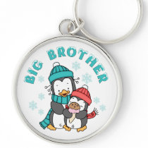 Penguin Winter Big Brother Keychain