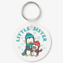 Penguin Winter Little Sister Key Chain