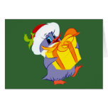 Penguin with Present Cards