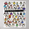 Penguinality Poster posters