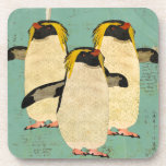 Penguins Blue Lagoon Coaster cork coasters