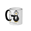 Penguins Getting Married Our Wedding mugs