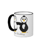 Penguins Getting Married Our Wedding mugs