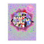 Penguins Greeting Cards Postcard