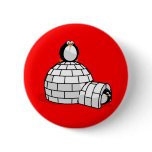 Penguins & Igloo Button