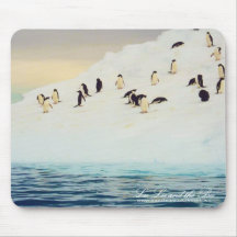 Penguins On Ice, mousepad