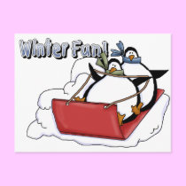 Penguins postcards