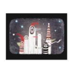 Penguins Postcard