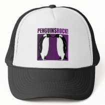 Penguins Rock! Mesh Hat