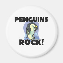 Penguins Rock Magnets