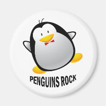 PENGUINS ROCK MAGNETS