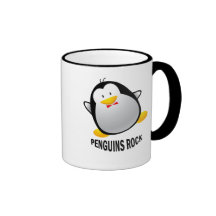 PENGUINS ROCK MUG