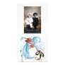 PENGUIN'S SERENADE , white blue red black