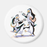pEnGuInS sWiNgInG Fridge Magnet
