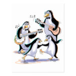 pEnGuInS sWiNgInG Postcard