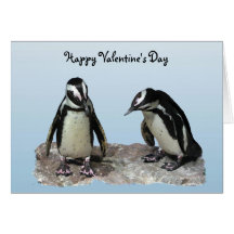 Penguins Valentine Card