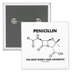 Penicillin Most Widely Used Antibiotic (Chemistry) Pins