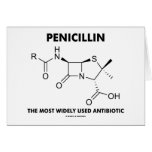 Penicillin Most Widely Used Antibiotic (Chemistry) Greeting Cards