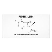 Penicillin Most Widely Used Antibiotic (Chemistry) Photo Greeting Card