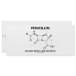 Penicillin Most Widely Used Antibiotic (Chemistry) rack cards