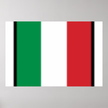 Pennant Of Italy, Italy flag Poster