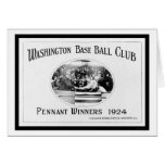 Pennant Winners Baseball 1924 cards