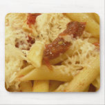 Penne pasta, tomatoes & cheese mouse mat