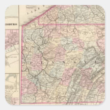 Pennsylvania 4 stickers