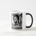 Pennsylvania Coal Poster WPA 1938 Coffee Mugs