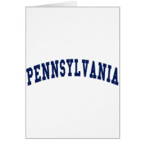 Pennsylvania College Greeting Cards
