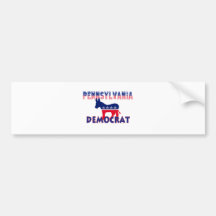 Pennsylvania Democrat Bumper Sticker