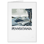 Pennsylvania Farm 1938 WPA Greeting Card