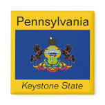 Pennsylvania Flag Magnet