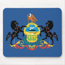 PENNSYLVANIA FLAG MOUSE PAD