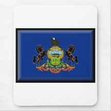 Pennsylvania Flag Mousepads