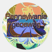 Pennsylvania Geocaching Supplies Stickers Geoswag