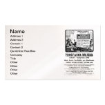 Pennsylvania Limited 1903 Business Cards