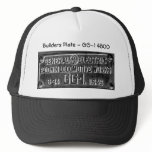Pennsylvania Railroad GG-1 #4800 Builders Plate hats