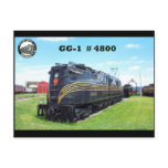 Pennsylvania Railroad Locomotive GG-1 #4800 -2- postcards