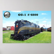 Pennsylvania Railroad Locomotive GG-1 #4800 -2-