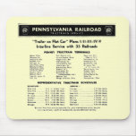 Pennsylvania Railroad TrucTrain Service mousepads