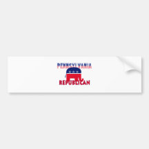 Pennsylvania Republican Bumper Stickers
