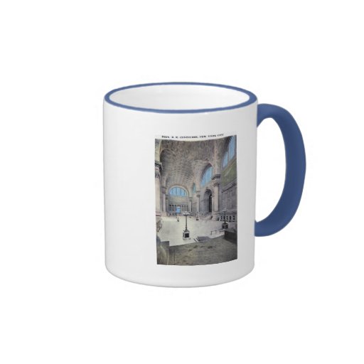 Pennsylvania Station, New York City 1913 Vintage Mug