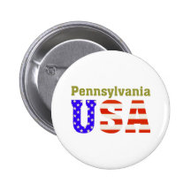 Pennsylvania USA! Button