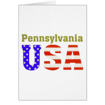 Pennsylvania USA! Greeting Cards