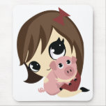 Penny and Snickerdoodle mousepads