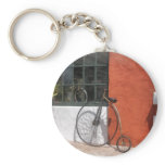 Penny-Farthing in Front of Bike Shop